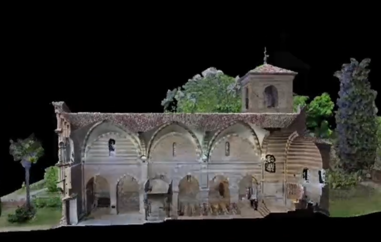 Facade & Section using 3D Laser Scanner